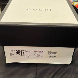 Men’s size 12 Gucci shoes